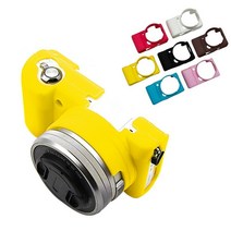 소니 알파 A5100 A5000 A6000 A6100 A6300 A6400 용 탑 소프트 실리콘 고무 카메라 케이스 백 스킨 보호 바디 커버, [12] Yellow A6000