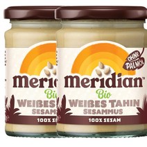 메리디안 Meridian Sesam spread Tahin 독일 참깨 무스 타히니 스프레드 270g, 2팩