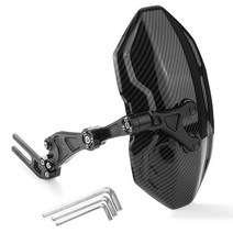 [해외] 새로운 업그레이드 cnc 알루미늄 오토바이 리어 머드가드 휠 펜더 머드 플랩 가드 for yamaha nmax 155 honda msx125 sniper150, 2-a