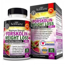 BioSchwartz Forskolin Extract for Weight Loss 60정