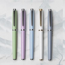 뚜렷한파스텔 선명한펜 잉크충전 검/신사 단어 연습 일상 여자선물 학생, Grey, 0.38mm