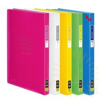 단디 클리어화일 A4 30매 하늘 포트폴리오파일