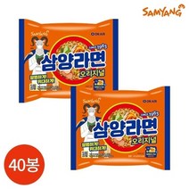 기타 삼양삼양라면120gx40봉, 단일