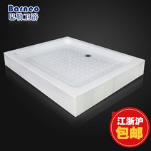 샤워부스 바닥 트레이 미끄럼방지 플레이트 배수판 수영장 캠핑카, 직사각형 80x110x14cm