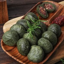 떡미당 [떡미당] 우리쌀 밥알 쑥 찹쌀떡 600g(10개내외) x 2봉, 1, 600g