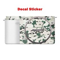 ZVE10 / ZV 카메라 프리미엄 데칼 스킨 보호 필름 소니 프로텍터 안티 스크래치 커버 비닐 스티커, 20 Jungle Camo