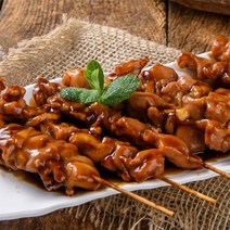 여러가지 닭꼬치가 한곳에, 1g, 13)델리닭꼬치800g(20gx40개)