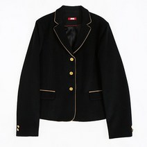 교복몰 / 베이지라인 블랙 자켓 (문영여고 해당)-마크없음 교복