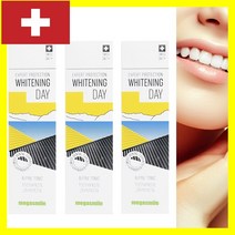 [2+1기획] 투스케어 미백치약 3개 SET 스위스 치과의사개발 명품 치아 화이트닝 치약, 90g