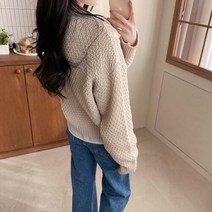 다이아무늬니트단추가디건 1113194