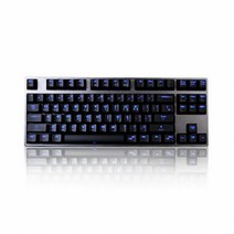 Deck CBL-87 블루 LED 덱프랑슘 기계식 키보드 갈축