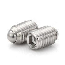 M3M4M5 M6M8 M10 육각 소켓 세트 그럽 알렌 컵 나사 미터법 스프링 플런저, 볼 플런저 나사_25mm5개_M10