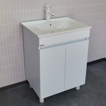 라비앙 PS 시크 매립형 욕실하부장 600 화이트 / 블랙, 1개, 블랙 기본형(A형)
