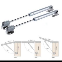 유압리프트 캐비닛 도어 가스 스프링 힌지 수납장 문, 100N(10kg)BL09440-1