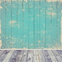 AOFOTO 5x7ft Wood Plank Backdrop Hot Blue Hardwood Wooden Board Floor Panels Photography Background, 1, LCJ02943