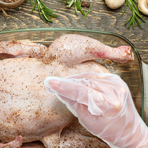 위생장갑 손목긴장갑 대용량비닐장갑 200매 소형, 단품