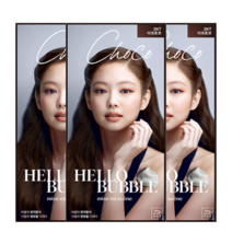 미쟝센 올뉴 헬로버블 염색약 12종 염모제-3개, 3개, 3NT 다크초코턴컬러