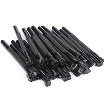 20/6pcs 가죽 조각 도구 스탬핑 금속 가공 안장 스탬프 세트 나무 공예 랙 키트, [04] 20pcs black