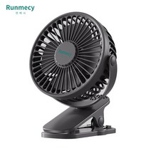 런메시 Runmecy 무선 선풍기 휴대용 선풍기 미니 선풍기 탁상용 선풍기, 화이트