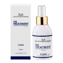 디랩 속눈썹 전처리제 120ml (프리트리트먼트클리어), 1개