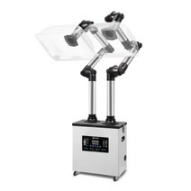 연기 집진기 목공 흡입기 산업용 재연기 납땜 정화기 이동식, D