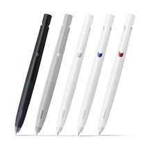 BLEN 제브라 블렌 단색 유성볼펜 진하고 부드러운 에멀젼 잉크 0.5mm 0.7mm 10개입, 0.7 화이트_레드잉크×10개입 (BA88)