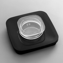 센터 필러 캡이 있는 사각 항아리 뚜껑 탑 유리 또는 플라스틱 오스터 블렌더 주방 부품에 적합 세트당, 한개옵션0