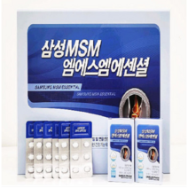 삼성 MSM 에센셜 무릎 어깨 손목 발목 손가락 발가락 관절영양제 엠에스엠, 360정, 2박스