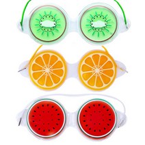 BUyuSWT01 눈붓기빼기 안경 쿨안대 얼음안대 숙면안대 쿨안대 꿀잠안대굿딜 브이숍, 쿨안대_수박