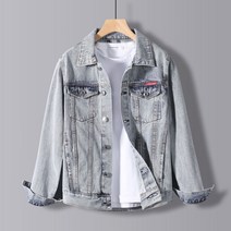 Mao남성 데님 재킷 봄과 가을 새로운 유행 workwear 캐주얼 데님 재킷 유행 남성 자켓