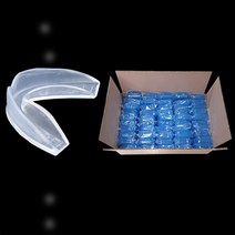 태권도 마우스피스 50개세트 격투기 합기도 킥복싱 유도 주짓수 마우스가드, 대인용(Large)