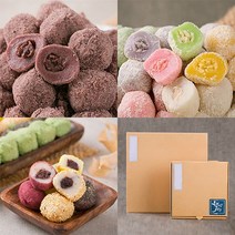 개득이푸드 소량 포장 수수팥떡 오색 각색 수수 경단 백일 돌 생일 떡, 각색경단20g 25입