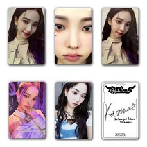 4 개/대 Kpop AESPA 앨범 카드 겨울 KARINA 닝닝 피규어 LOMO 팬 컬렉션, OSS25063KP2--5PCS