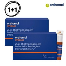 1+1 오쏠몰 오쏘뮬 오쏘몰 이뮨 7일분 멀티비타민 마시는 비타민 직구 orthomol