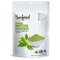 썬푸드 말차 파우더 홀 리프 그린 티 분말 파우더 113 g, 113g