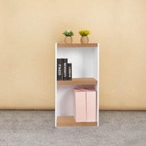 우드미가구 마리 2단책장, 오크