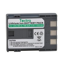 견고한 1100mAh NB-2L 배터리 + LED 듀얼 충전기 캐논 호환 EOS 400D S80 S70 S50 S60 350D G7 G9 반란군 X, 05 1 battery