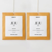 DOCY 도시 퍼퓸 샤쉐 30g /옷장 샤쉐/인테리어 샤쉐, 2개, 제주