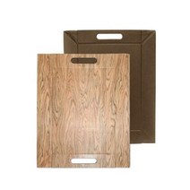 아트박스/필앤코 프리폼 양면 트레이/식탁매트 (대)-우드, 본품