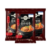 (냉동)고메 중화짬뽕2인분x3개, 652g, 1세트