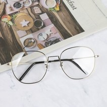 더브릴레 빅사이즈 60mm 사각 메탈 안경테