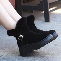 키높이앵클부츠 동반함 잇츠 디커부츠코디 털 패딩부츠 동북 여성 스노우부츠 학원 무드 통굽 미끄럼방지 1971514679