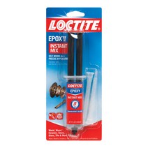 록타이트 다목적 5분 인스턴트 믹스 에폭시 14ml (간편한 즉석 혼합 주사기 - 혼합 노즐을 통해 주제와 경화제가 균일하게 혼합), 단품