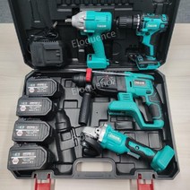 브러시리스 전기 로터리 해머 충전식 다기능 임팩트 파워 드릴, 1