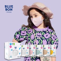 블루본 아이노우 코지업 소형 어린이 마스크 옐로우 30매, 10개입, 3개