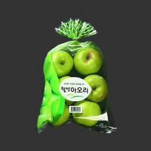 태방샵 공식쇼핑몰F-25 (웰빙아오리)과일 야채 채소 포장재 필름 봉투 용기 PE OPP PET, 1개