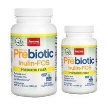 자로우 포뮬라 프리바이오틱 이눌린 화이버 파우더 분말 180g 비건 식이섬유, 1개