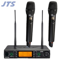JTS RU8012DB+RU850LTH x2 (주파수 925~937.5 MHz) /2채널 핸드타입 무선마이크 UHF PLL 2CH Diversity 충전기별매 850CH-2, 벨트팩MIC, 핸드마이크