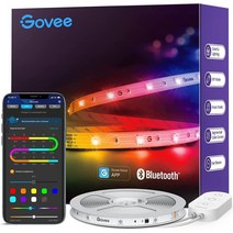 Govee RGB LED 스트립 조명 줄 테이프 5m 블루투스 64모드, 상품선택, 1개