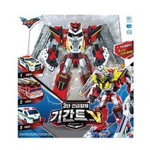 헬로카봇 킹가이즈 1P 4단 변신 자동차 로봇 장난감, 또봇V 3단합체 기간트V 1P 변신